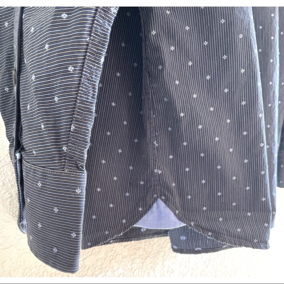 XMI Signature blue button down men’s shirt large - Picture 3 of 8